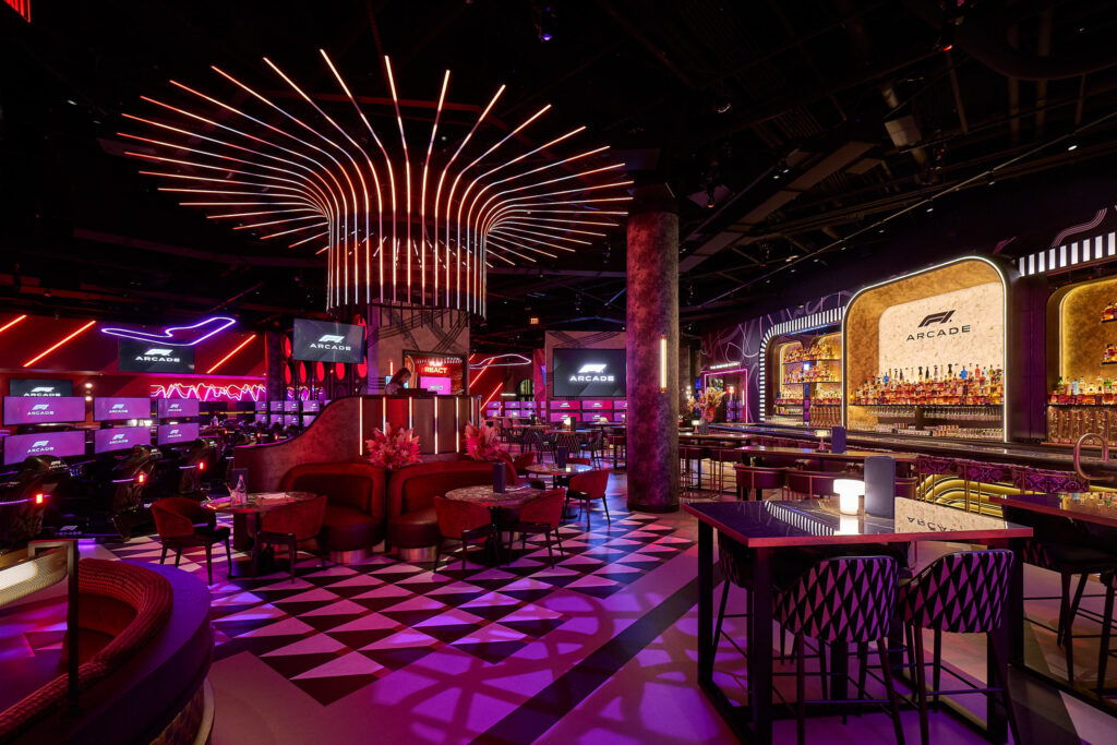 F1 Racing Bar and Experience venue in Las Vegas